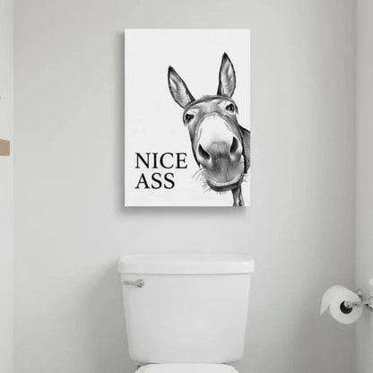 WallDecor 1+1 GRATIS: Moderne Legesyg Æsel Citater Vægdekoration