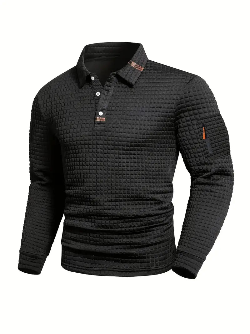 Icone™ CasualPolo - Alsidig Komfortabel Langærmet Uformel Polo