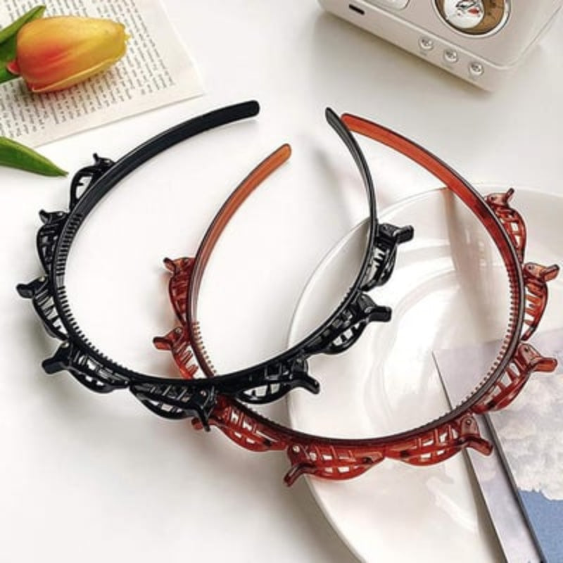 Rose® ClipHeadband 1+1 GRATIS: Nem Styling Multigreb Pandebånd Hår Klip
