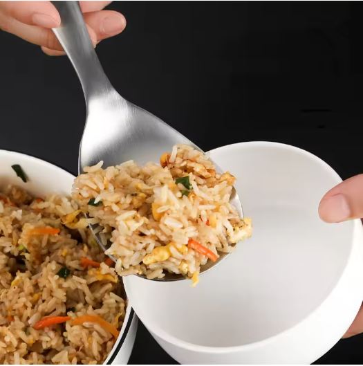 Globetrek° RiceSpoon - Antiklebende Rustfritt Stål Risserveringsskje