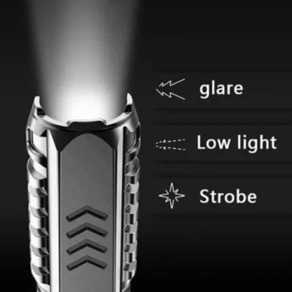 SuperFlashlight 1+1 GRATIS - Multifunksjonell Oppladbar Lommelykt