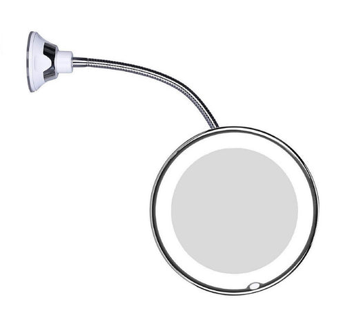 UltiFurni® FlexibleMirror - LED-Speil Med Svanehalsforstørrelse
