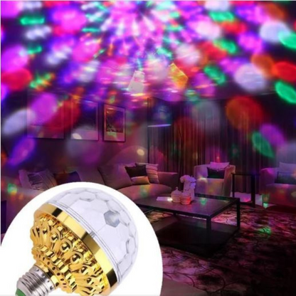 Ledsen™ DiscoBall 1+1 GRATIS: Fargerik Roterende LED-Lyskule til Disco