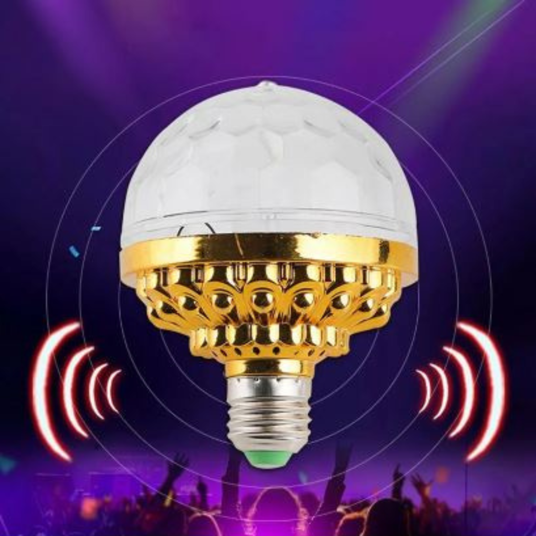 Ledsen™ DiscoBall 1+1 GRATIS: Fargerik Roterende LED-Lyskule til Disco