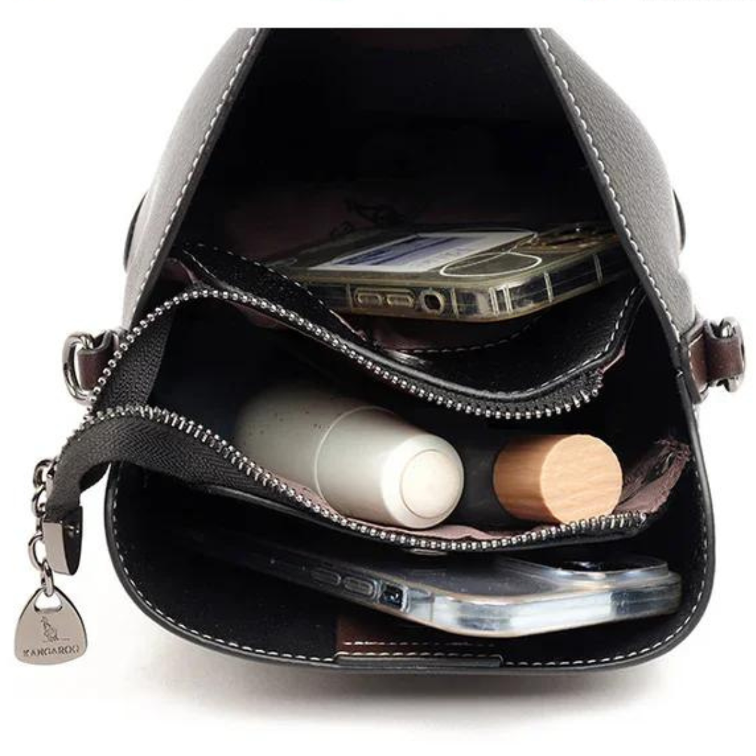 Icone™ ShoulderBag: Ekte Skinn Niche Skulderveske For Kvinner