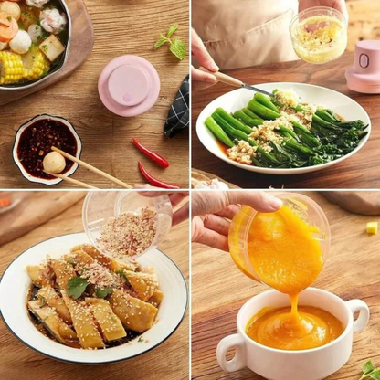 Globetrek° FoodChopper: Trådløs Mini-Mathakker