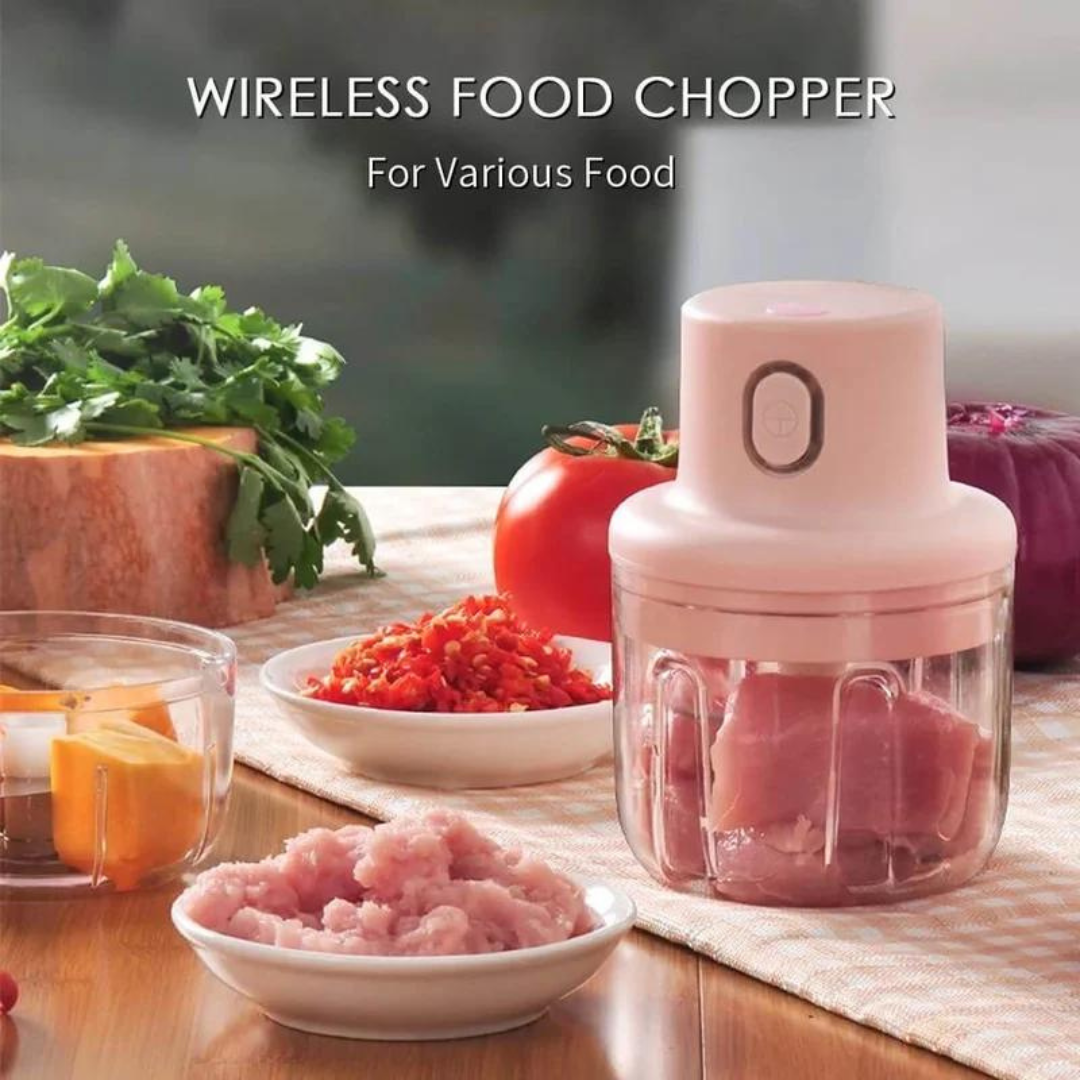 Globetrek° FoodChopper: Trådløs Mini-Mathakker