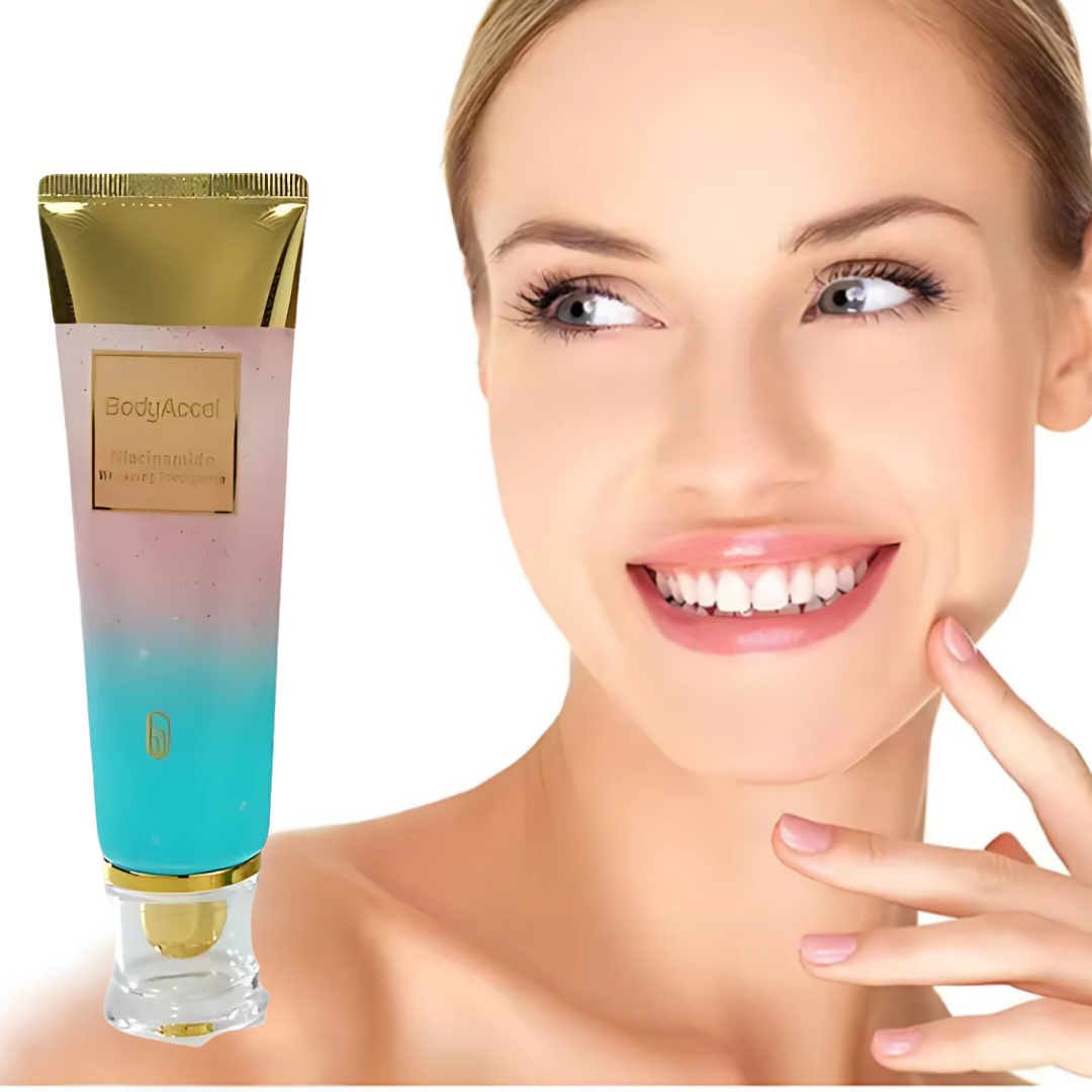 WhiteningToothpaste 1+1 GRATIS: Niacinamid-tannkrem For Bleking Og Fjerning Av Flekker