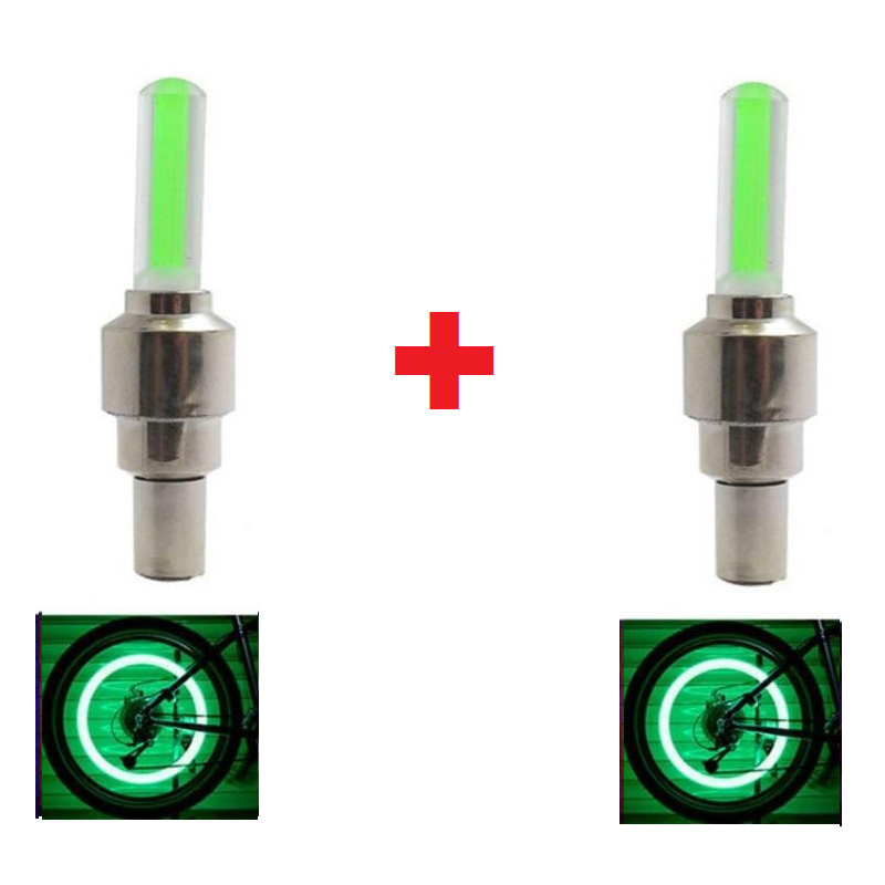 Ledsen™ ValveLights 1+1 GRATIS: LED Dækventilkapper Natridt Hjullys