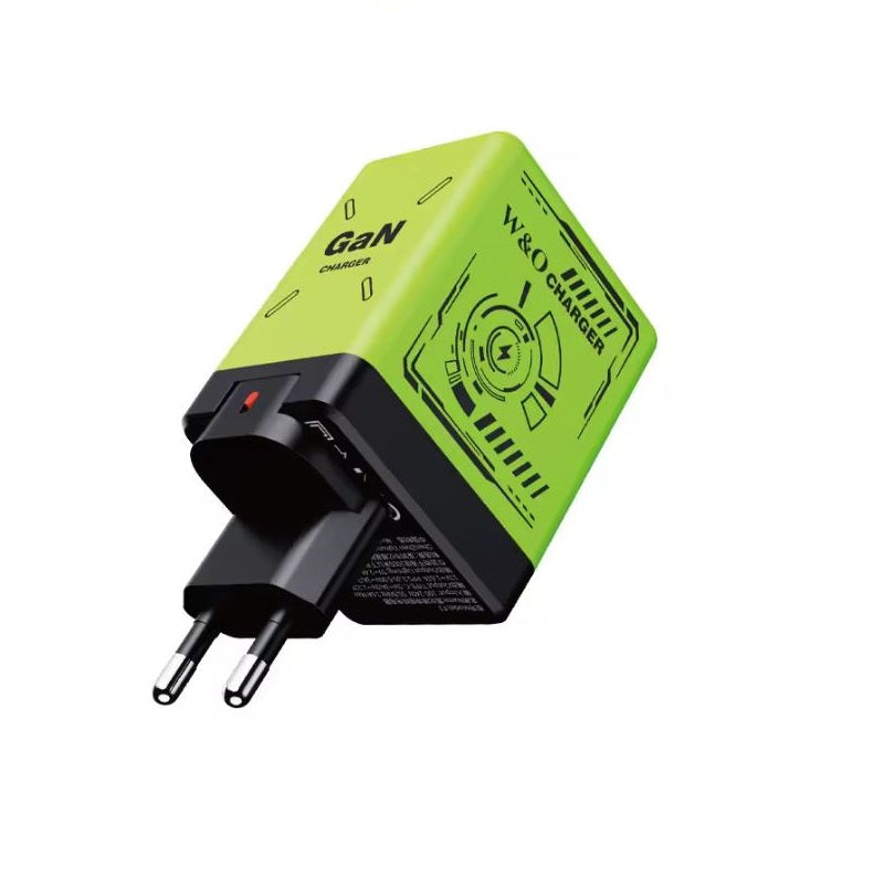 DualCharger: Rask Lading Dobbelt Uttrekkbar Kabel Reiselader