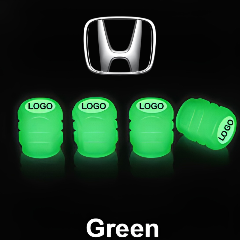 GlowTire 1+1 GRATIS: Universel Pasform Lyse Nat Synlighed Glød Dæk Design