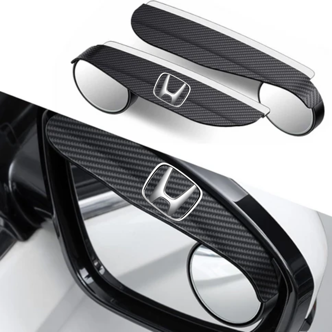 MirrorVisors 1+1 GRATIS: Bilsidespeil Regn Øyenbryn Blindsone Speil Visirer