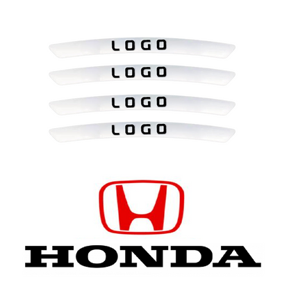 WheelDecals 1+1 GRATIS - Nem At Påføre Hjul Decals Bil Logo Fælg Klistermærker