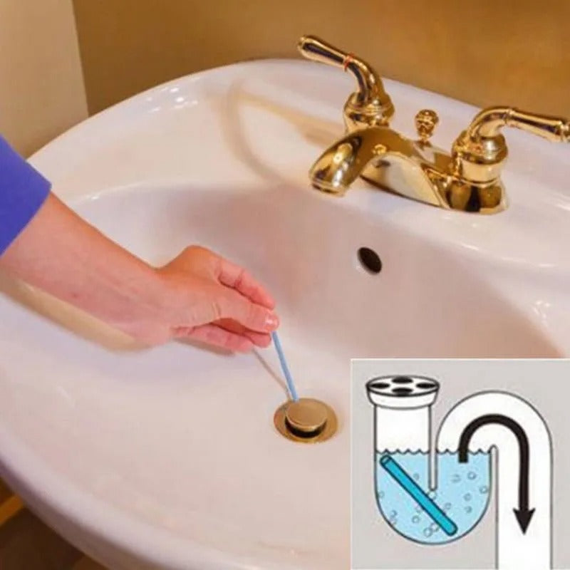 Cleaner Pro° DrainCleaner 1+1 GRATIS: Avløpsrens og Rengjøringspinner