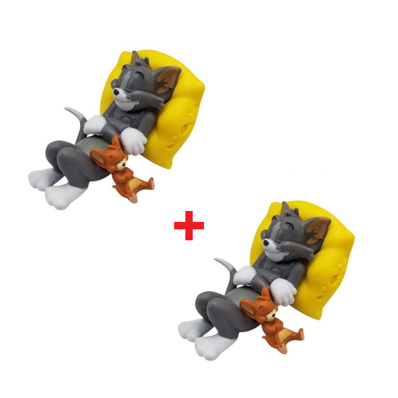 CarCharm 1+1 GRATIS: Tom og Jerry Leken Dashboardpynt