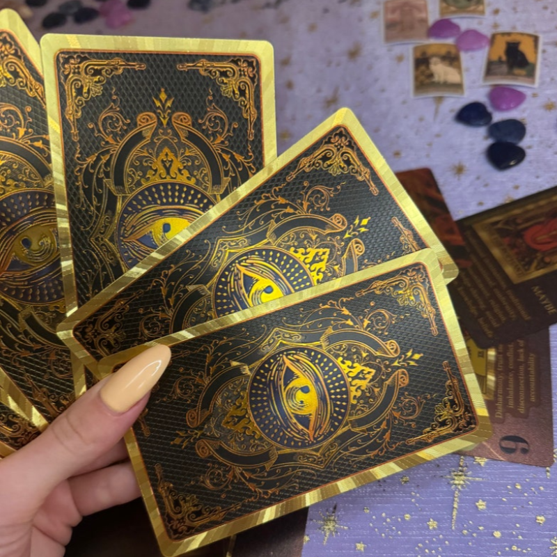 TarotCards - Mystisk Gyldne Tarotkort