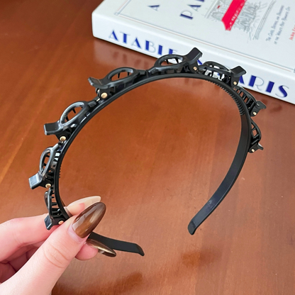 Rose® ClipHeadband 1+1 GRATIS: Nem Styling Multigreb Pandebånd Hår Klip