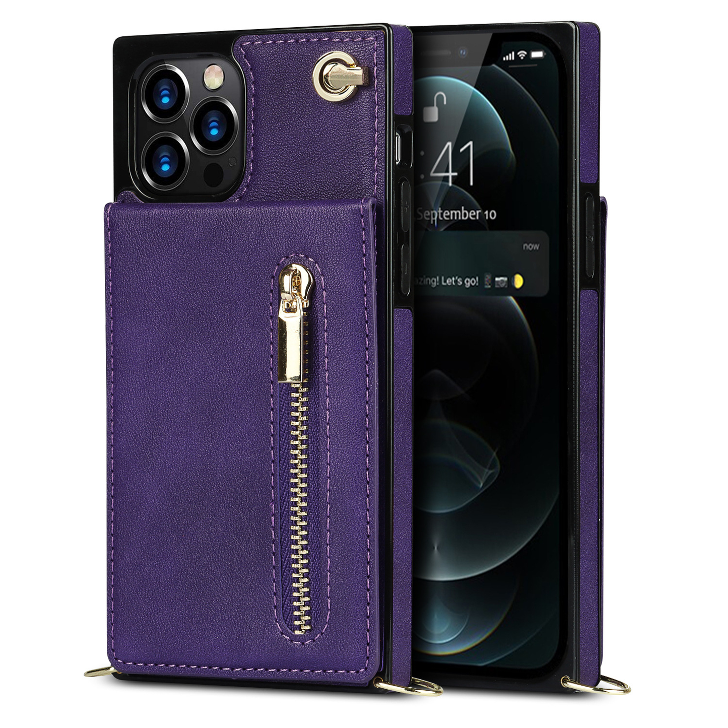 Icone™ PhoneWallet: Crossbody Telefonetui Lommebok Og Kortholder