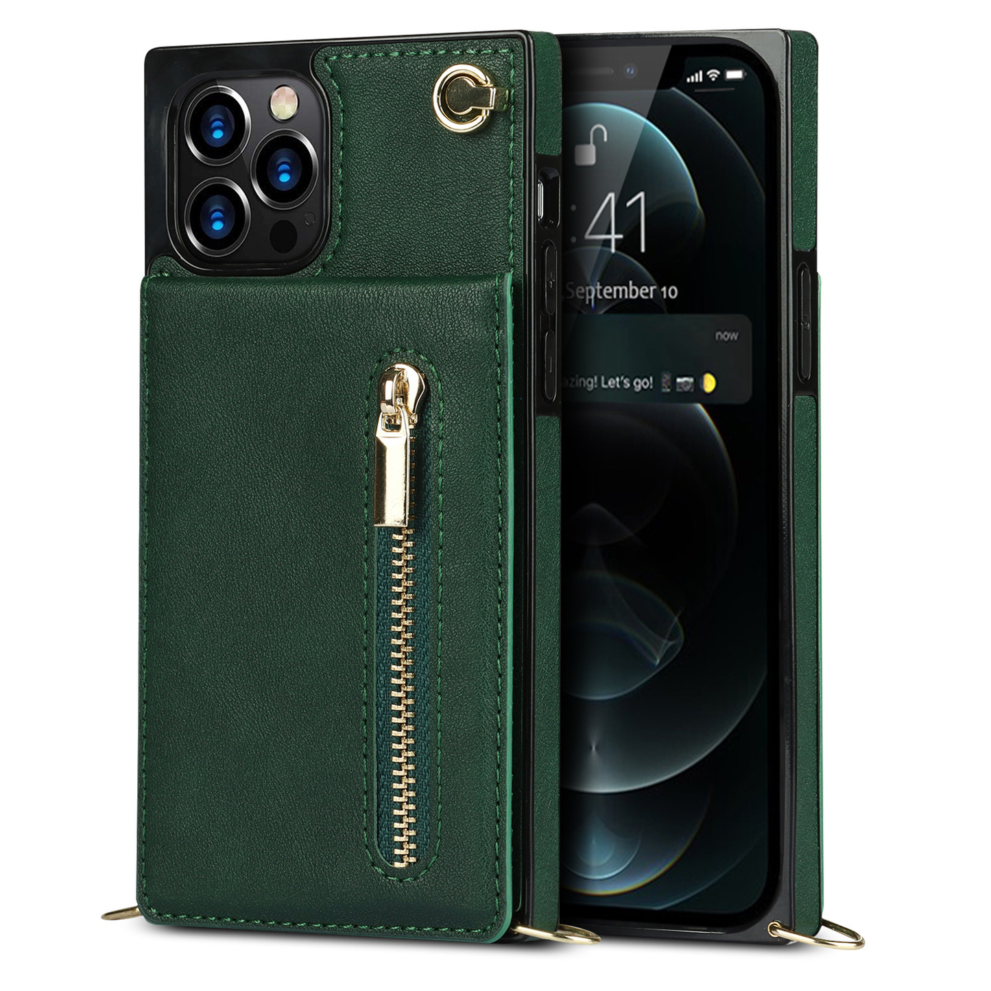 Icone™ PhoneWallet: Crossbody Telefonetui Lommebok Og Kortholder