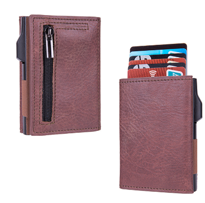 Icone™ CardHolder: Automatisk Slank Pop-up Kortholder Og Lommebok
