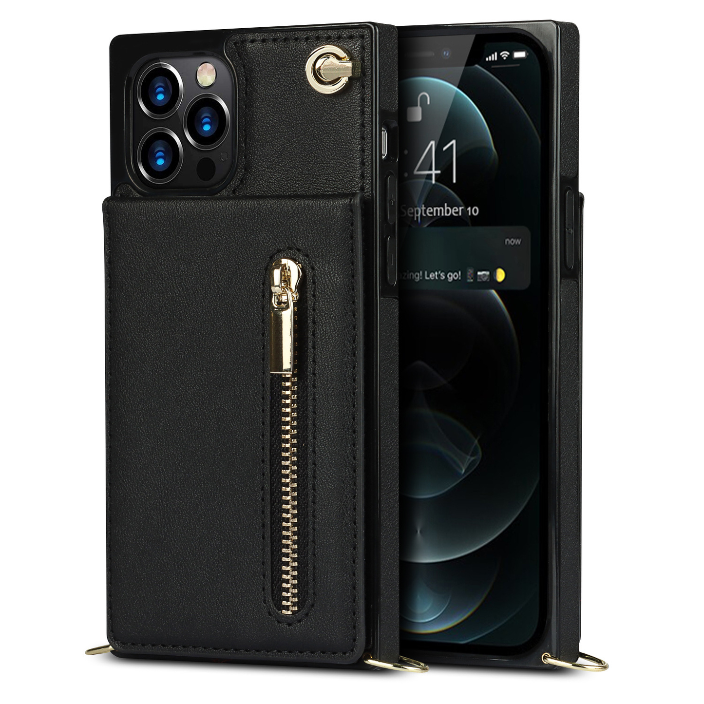 Icone™ PhoneWallet: Crossbody Telefonetui Lommebok Og Kortholder