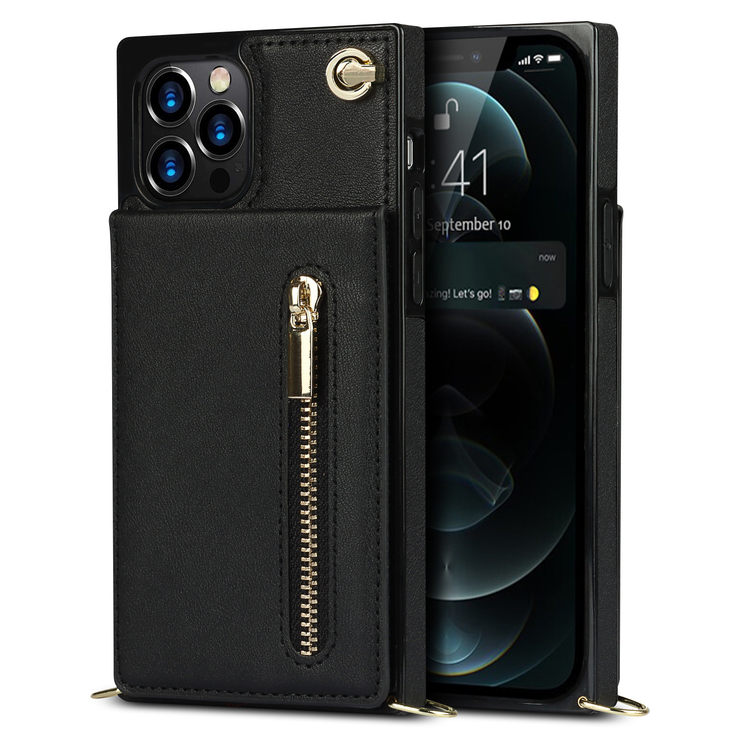 Icone™ PhoneWallet: Crossbody Telefonetui Lommebok Og Kortholder