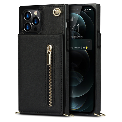 Icone™ PhoneWallet: Crossbody Telefonetui Lommebok Og Kortholder