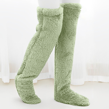 Happy™ LegWarmers 1+1 GRATIS: Myke Fluffy Benvarmere Vinter Varme Sokker