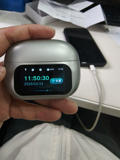SmartEarbuds: Trådløs Øreklips Bluetooth-ørepropper Med Smart Skjerm Display