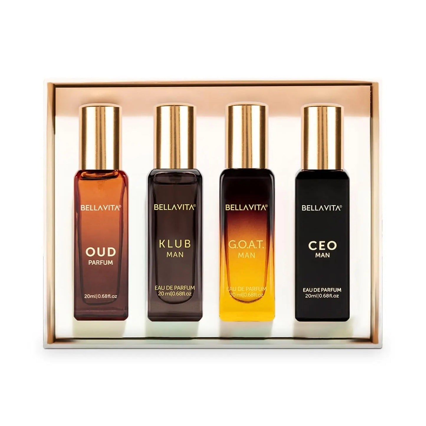 PerfumeSet - Luksus Mænds Parfume Sæt Rejse Størrelse Kollektion