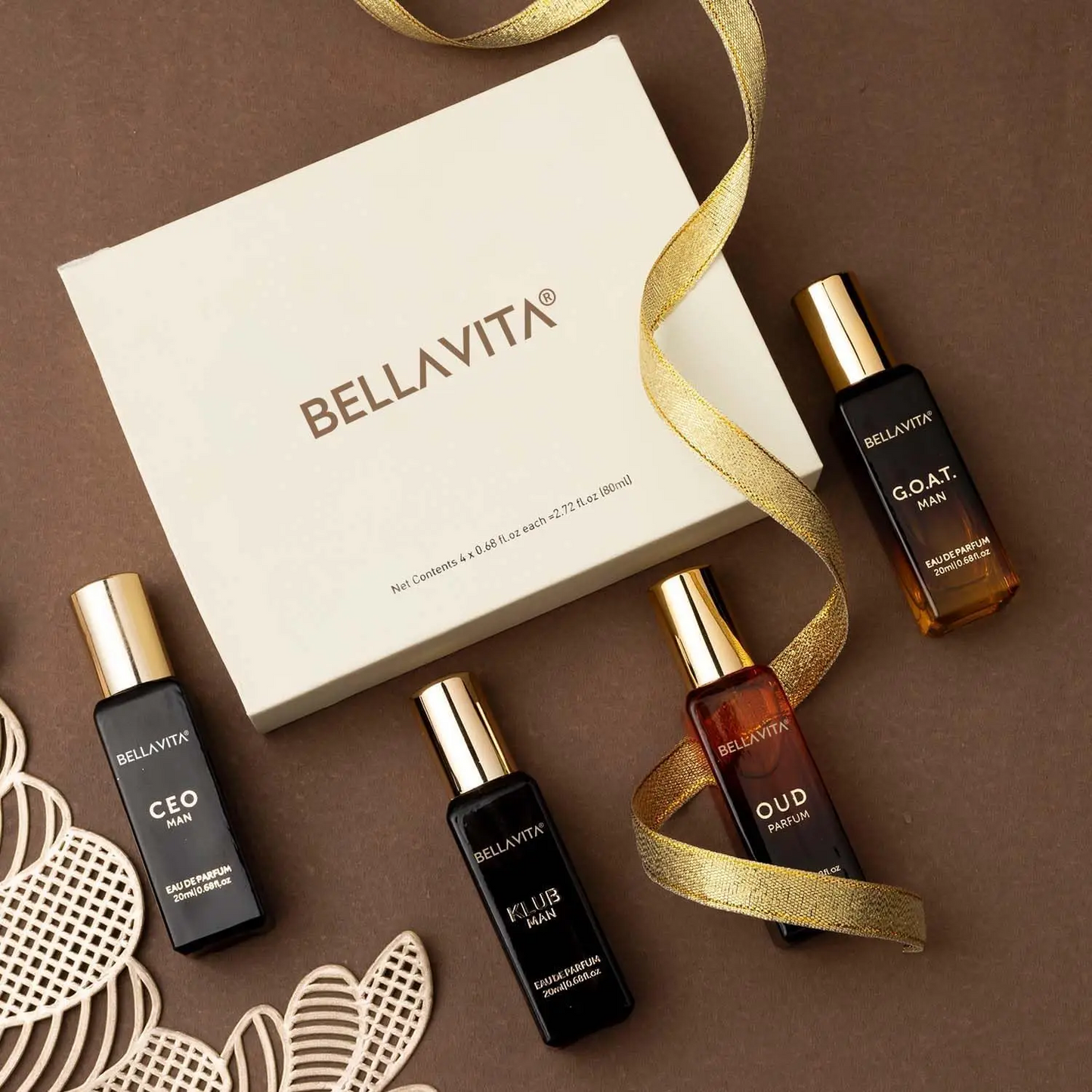 PerfumeSet - Luksus Mænds Parfume Sæt Rejse Størrelse Kollektion