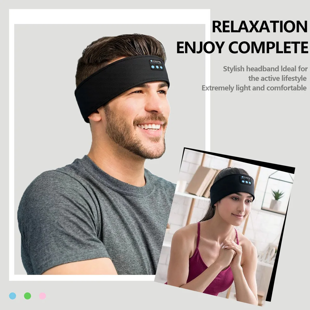 SleepHeadband - Komfortabelt Bluetooth Headset Til Søvn Og Afslapning