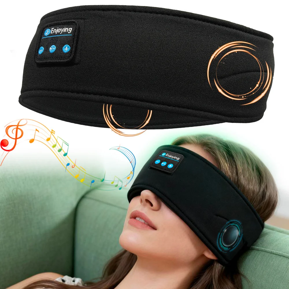 SleepHeadband - Komfortabelt Bluetooth Headset Til Søvn Og Afslapning