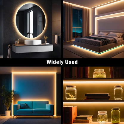 Ledsen™ NeonStrip: Blød Glød Fleksibelt Design Varm LED Neon Lys Strip