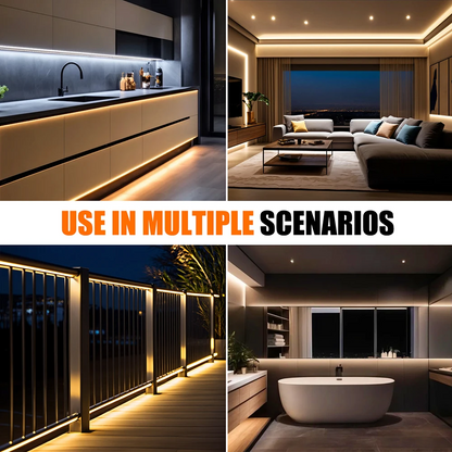 Ledsen™ NeonStrip: Blød Glød Fleksibelt Design Varm LED Neon Lys Strip