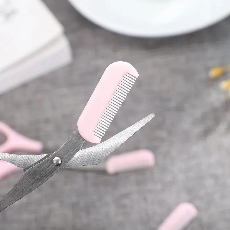 EyebrowScissors™ – Ergonomisk Presisjons Øyenbrynssaks Og Sikkerhetskam