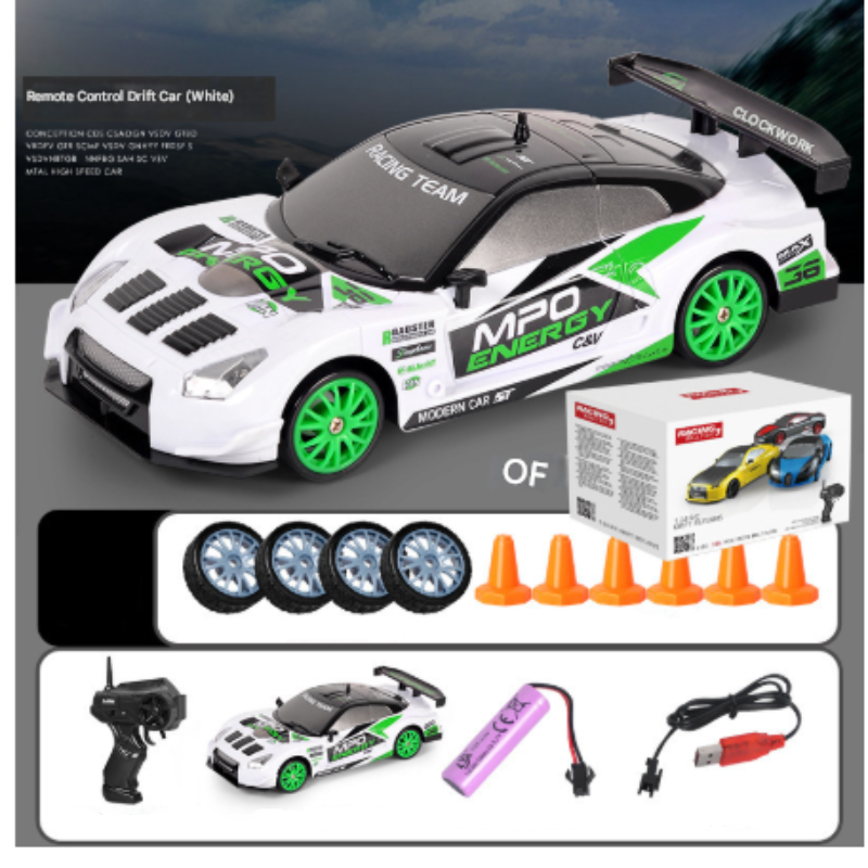 Kletshuts™ DriftCar: Ekstrem 4WD Drift Racing Bil