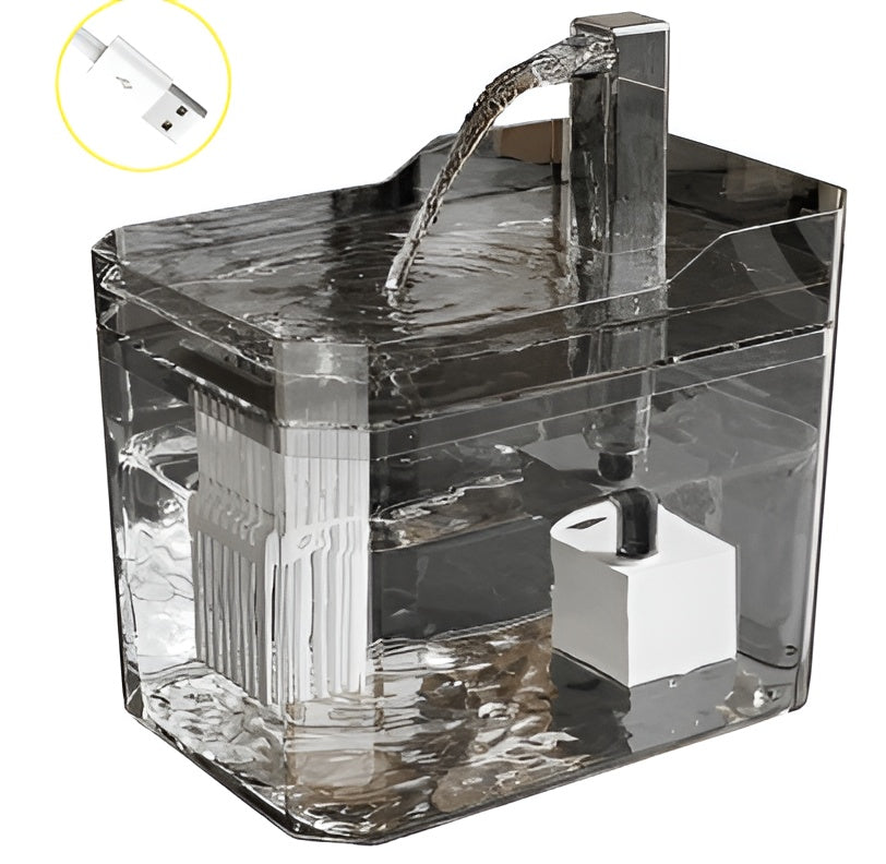 Catfri® WaterFountain: Smart Automatisk Kjæledyr Vannfontene