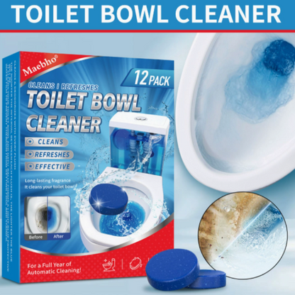 Cleaner Pro° ToiletTablets: Automatiske Drop-in Toalettrenstabletter