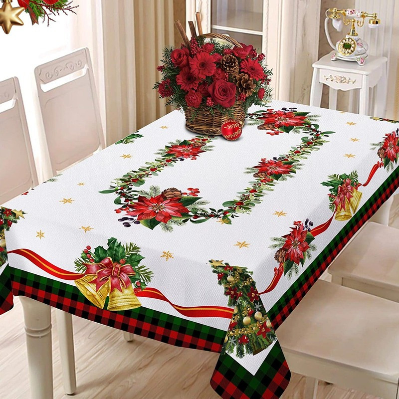 Globetrek° TableCovers: Slitesterk Rektangulær Julebordduker