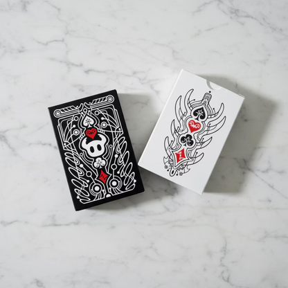 PokerCards 1+1 GRATIS - Hul Ridder Inspirerede Spille Pokerkort