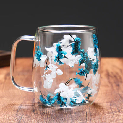 CrystalMug - Dobbelt Lagdelt Kreativ Glasskrus