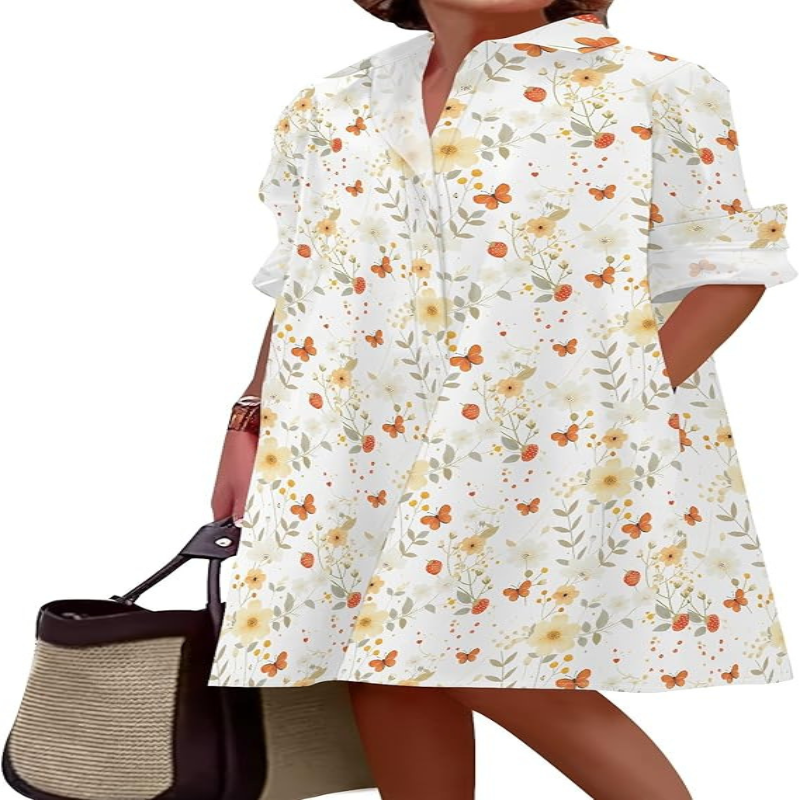 Icone™ TimelessDress: Alle Sæson Tidløs Stil Komfort Elegant Kjole