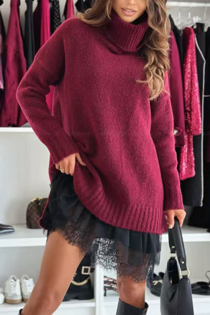 Icone™ WinterOutfit – Dame Vinterantrekk 2-Delt Kjole Og Genser Sett