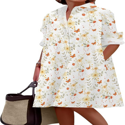 Icone™ TimelessDress: Alle Sesonger Tidløs Stil Komfortabel Elegant Kjole