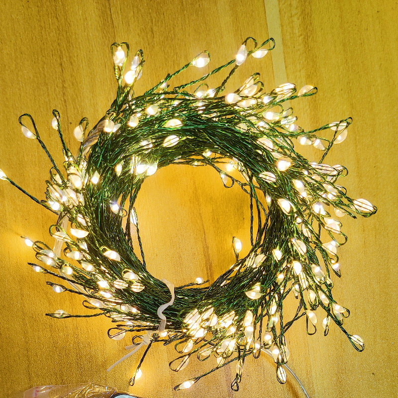 Ledsen™ FairyLights: Strålende Fyrverkeri Tråd LED Lyslenke Fe-lys