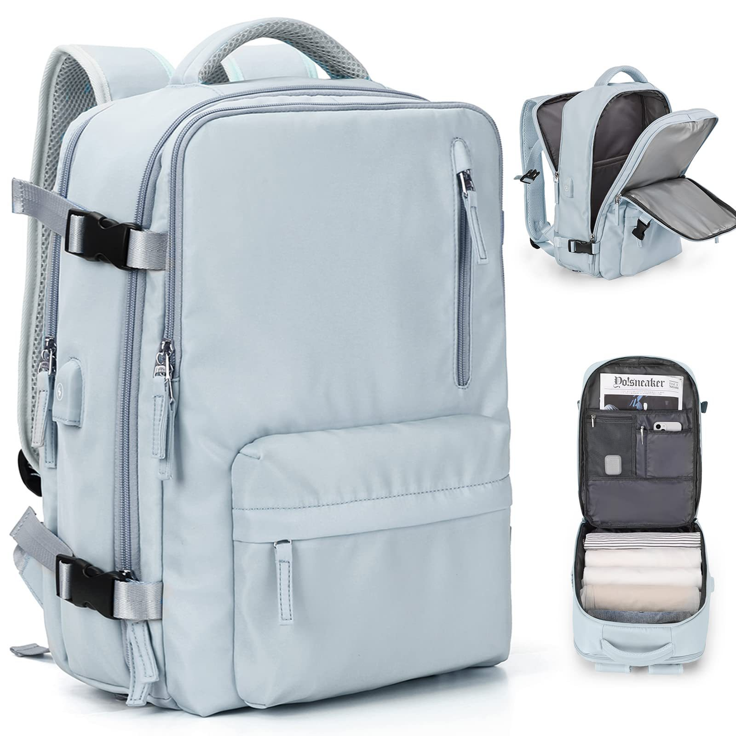 Icone™ TravelPack: Stor, holdbar og vanntett reiseryggsekk
