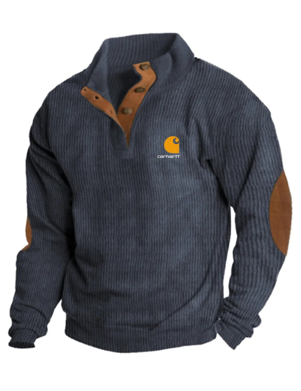 Icone™ CorduroySweatshirt: Avslappet Langermet Corduroy Genser