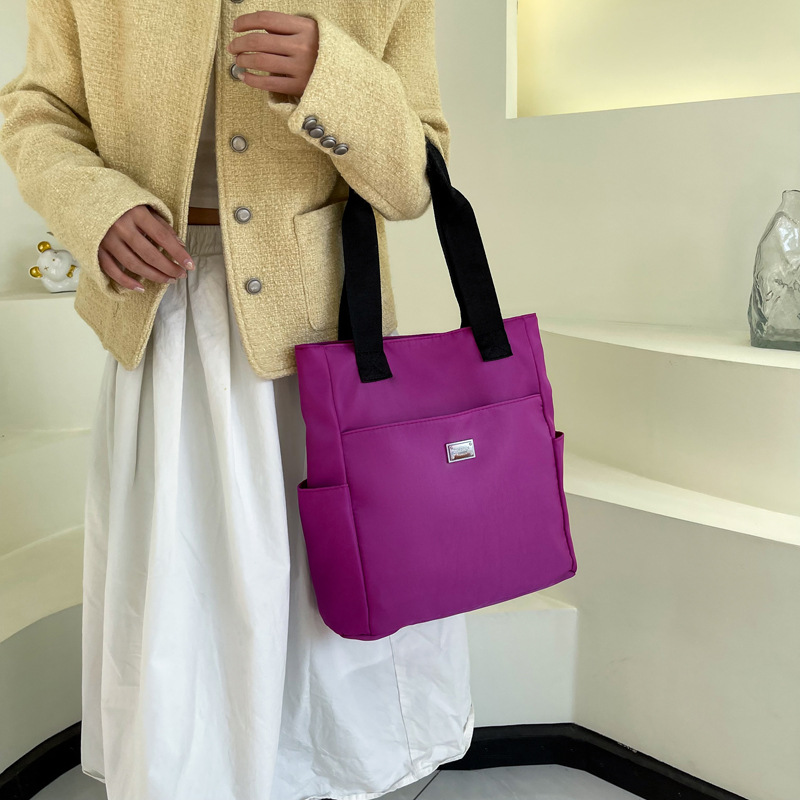 Icone™ LightweightBag: Multi-Compartment Stor Kapasitet Lettvektsveske