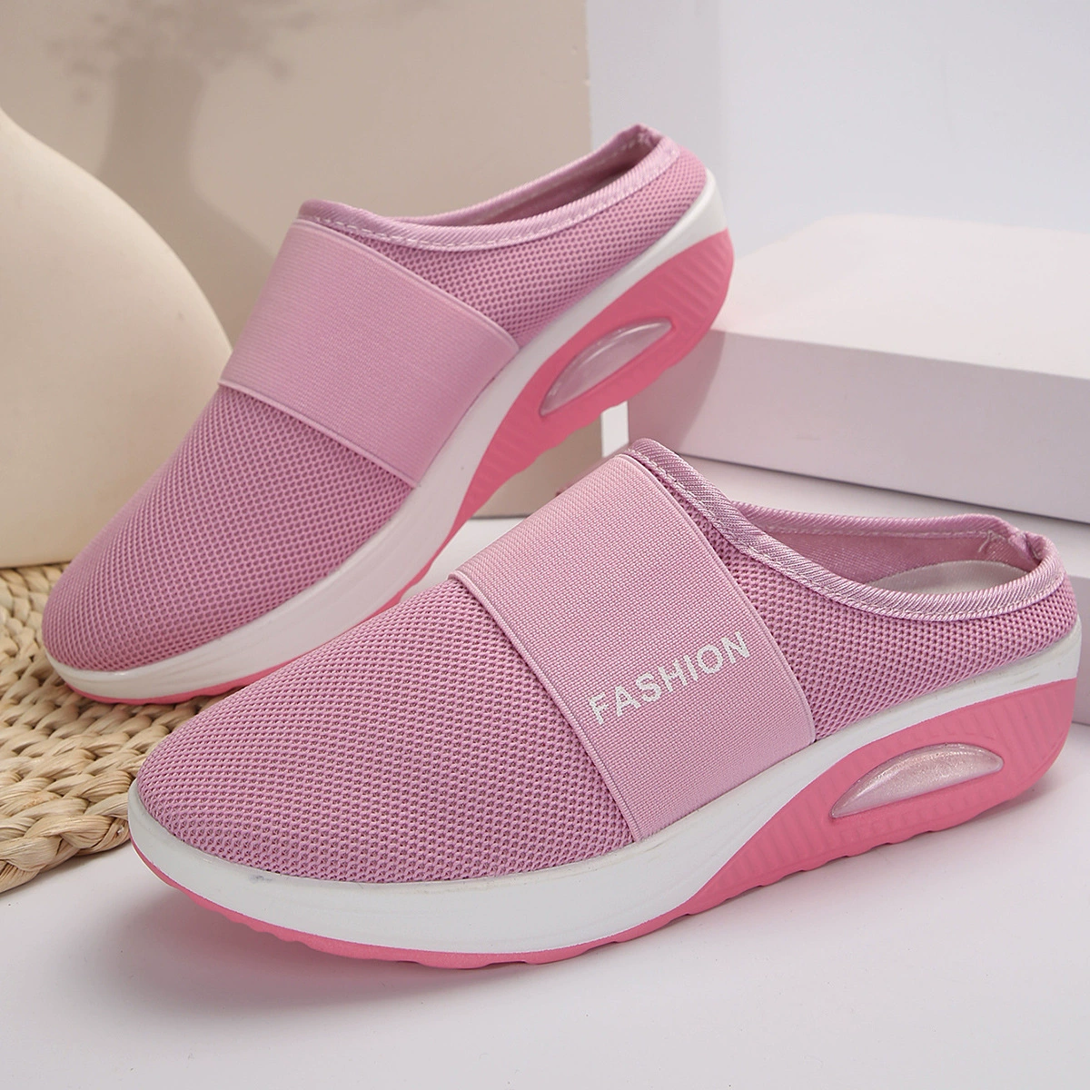 Happy™ StylishShoes: Kvinners Gåtur Slip-on Stilige Sko